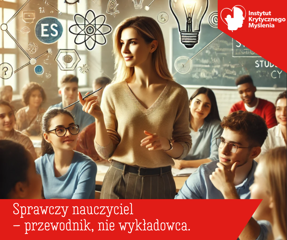 Sprawczy nauczyciel – przewodnik, nie wykładowca