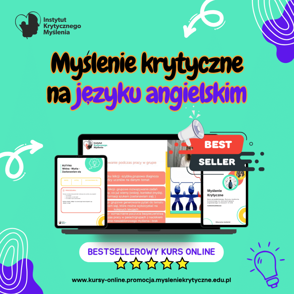 Czy myślenie krytyczne pomaga w komunikacji po angielsku? Odkrywamy odpowiedź na lekcjach języka!